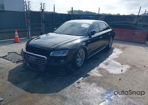 2016 Audi A8 L 4.0T Sport from USA, damaged, VIN WAU43AFD0GN008098